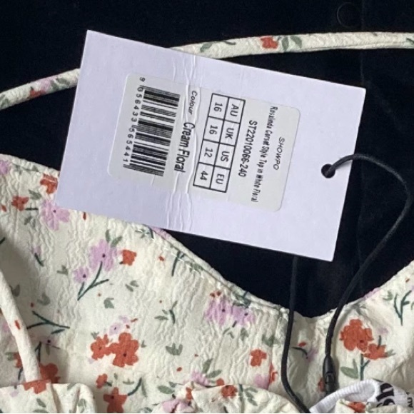 Floral crop top - Picture 5 of 5